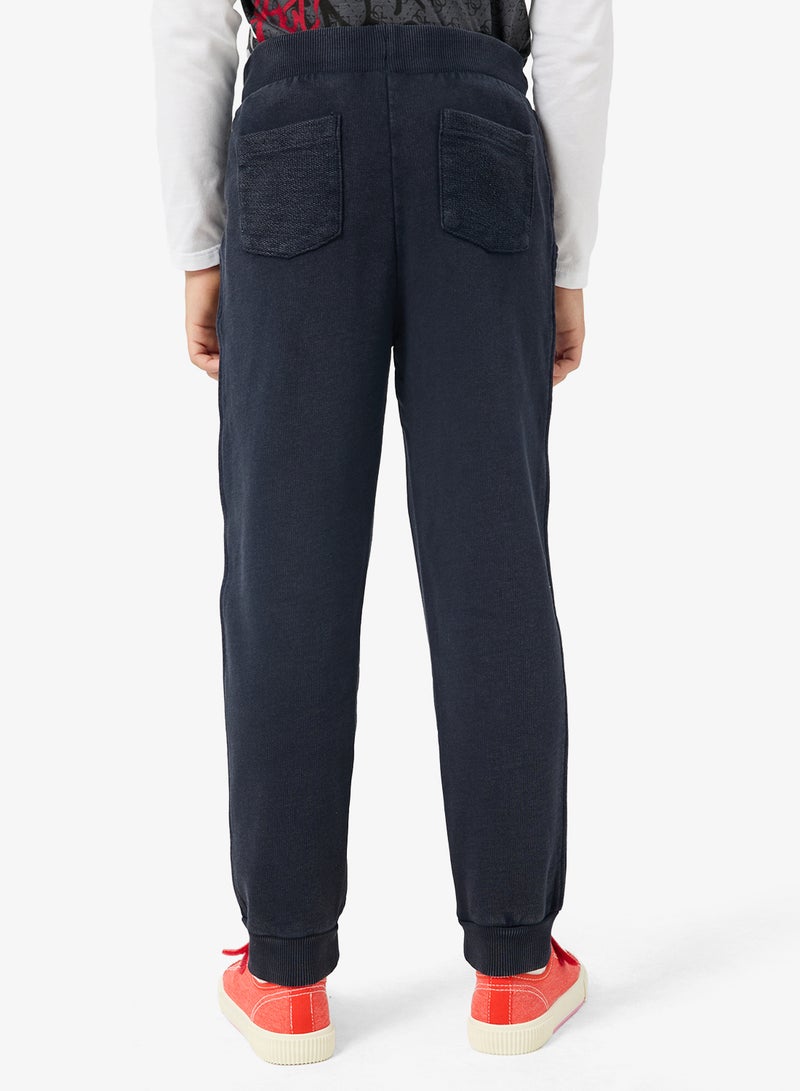 GUESS Kids French Terry Regular Fit Pants - Image 3